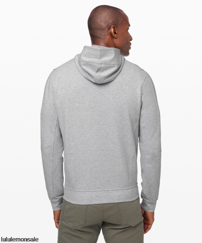 Lululemon Deutschland DELULU649 | Lululemon Deutschland Sea Salt City Sweat-Hoodie Mit Durchgehendem Reißverschluss